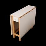 Witte Klaptafel  Handig en ruimtebesparend!, Klantenservice@ikea.com, Gebruikt, Minder dan 30 cm, Overige typen