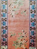 Handmade oriental silk floral carpet Birds pink 76x140cm, 100 tot 150 cm, Nieuw, HYPE POP-UP, Orient