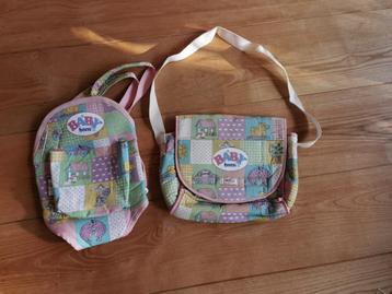 BabyBorn luiertas en draagzakje beschikbaar voor biedingen