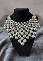 Ketting incl fluwelen buste, Overige materialen, Verstelbaar, Zwart, Ophalen of Verzenden