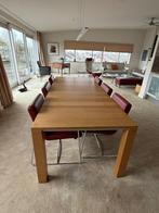 Prachtige Eiken tafel 100 x 220 cm, Ophalen, Eikenhout, 200 cm of meer, 50 tot 100 cm