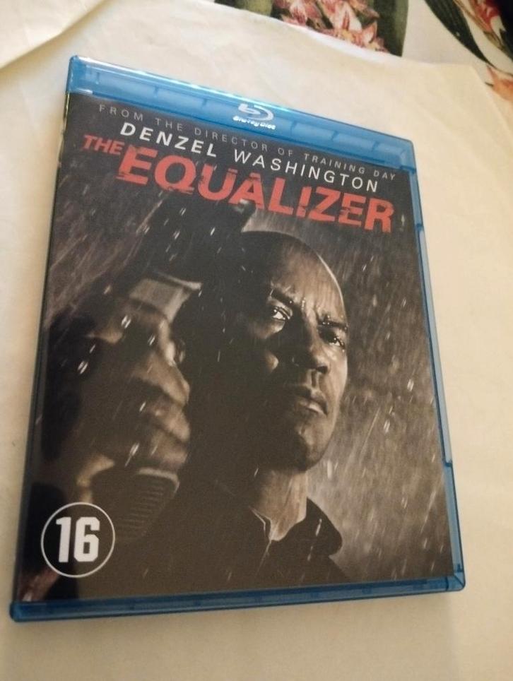 Blu Ray The Equalizer NLO Denzel Washington, Cd's en Dvd's, Blu-ray, Zo goed als nieuw, Actie, Ophalen of Verzenden
