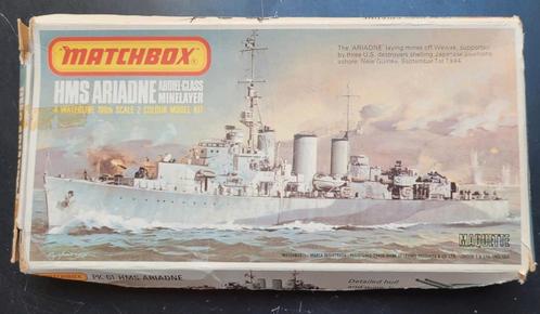 Matchbox HMS Ariadne Abdiel-Class minelayer 1:700, Hobby en Vrije tijd, Modelbouw | Boten en Schepen, Zo goed als nieuw, 1:200 of kleiner