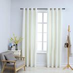Gordijn verduisterend met ringen 2 st 140x225 cm €50, Ophalen of Verzenden, Nieuw, 200 cm of meer, 200 cm of meer