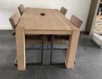 Mooie Meubelset Grijs / Licht Eiken, 100 tot 150 cm, Eikenhout, Ophalen of Verzenden, Zo goed als nieuw