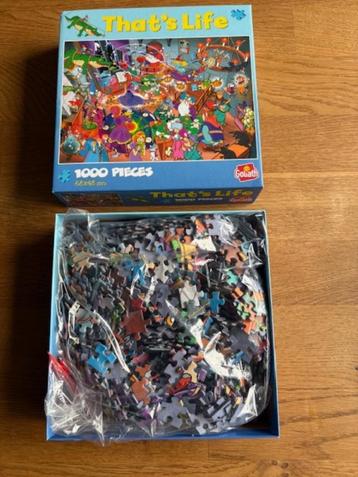 That's Life, blauw doosje nr 919262 1000 pieces, Goliath beschikbaar voor biedingen