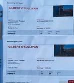 Gilbert O'Sullivan concert Luxor theater, Tickets en Kaartjes, September, Twee personen