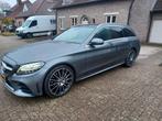 Mercedes-Benz C-Klasse C300 258pk 9G-TRONIC 2018 Grijs, Auto's, Mercedes-Benz, Automaat, Achterwielaandrijving, 1800 kg, Zwart