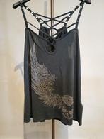 hemdje dames, Harley davidson, Maat 38/40 (M), Zwart, Ophalen of Verzenden, Zonder mouw