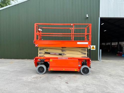 Holland lift X105EL12 Schaarhoogwerker 12,5 meter (bj 2014), Zakelijke goederen, Machines en Bouw | Liften, Steigers en Ladders