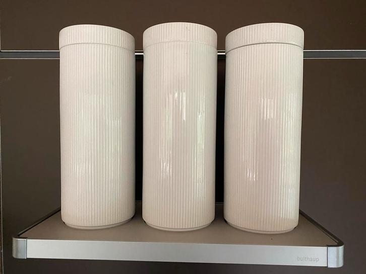 Bulthaup Systeem 3 Voorraadpotten met Ophangsysteem, Huis en Inrichting, Keuken | Keukenbenodigdheden, Zo goed als nieuw, Ophalen of Verzenden