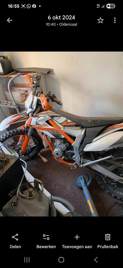 Nette Freeride 350, Fietsen en Brommers, Brommers | Crossbrommers, Gebruikt, Overige merken, Ophalen of Verzenden