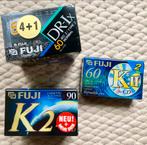 NOS NIEUW FUJI DR-Ix 60 KII-60 K2-90 cassettebandjes K2 KII, Cd's en Dvd's, Cassettebandjes, 2 t/m 25 bandjes, Ophalen of Verzenden