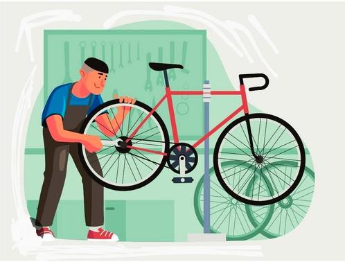 Fietsreparatie klusjesman, Fietsen en Brommers, Overige Fietsen en Brommers, Gebruikt, Ophalen of Verzenden