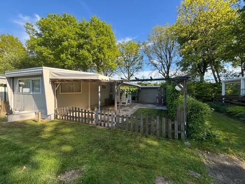 chalet op camping De Bergen Wanroij, Caravans en Kamperen, Stacaravans, tot en met 4, Ophalen