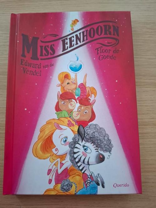 Miss eenhoorn Edward van de vendel floor de goede, Boeken, Kinderboeken | Jeugd | onder 10 jaar, Zo goed als nieuw, Ophalen of Verzenden