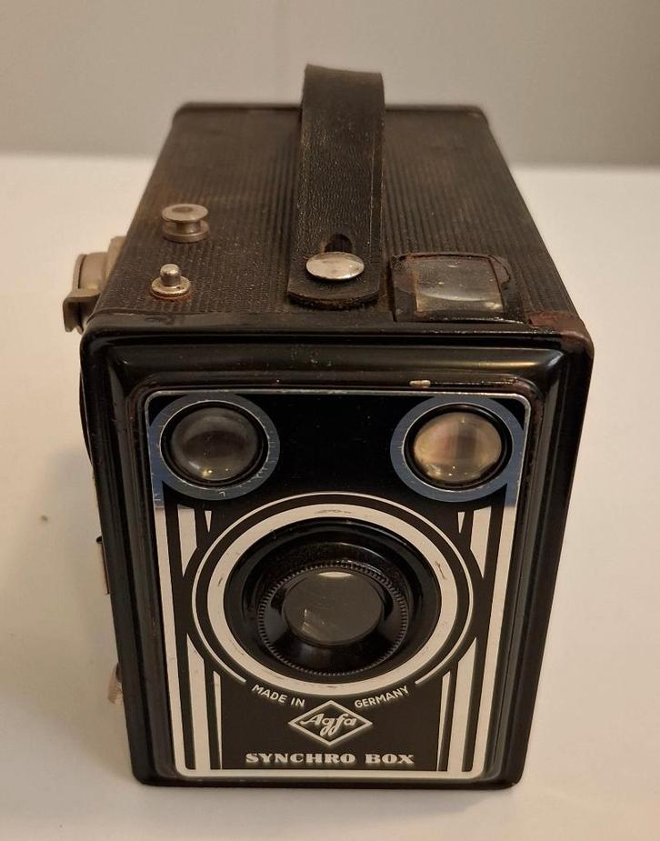 Analoge camera's Boxcamera Agfa synchro BOX 1951-1957., Audio, Tv en Foto, Fotocamera's Analoog, Gebruikt, Compact, Overige Merken
