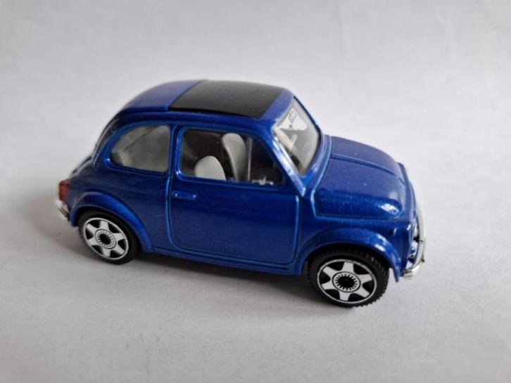 FIAT 500 het oude type in blauw van Bburgao schaal 1 op 43, Hobby en Vrije tijd, Modelauto's | 1:43, Nieuw, Auto, Overige merken