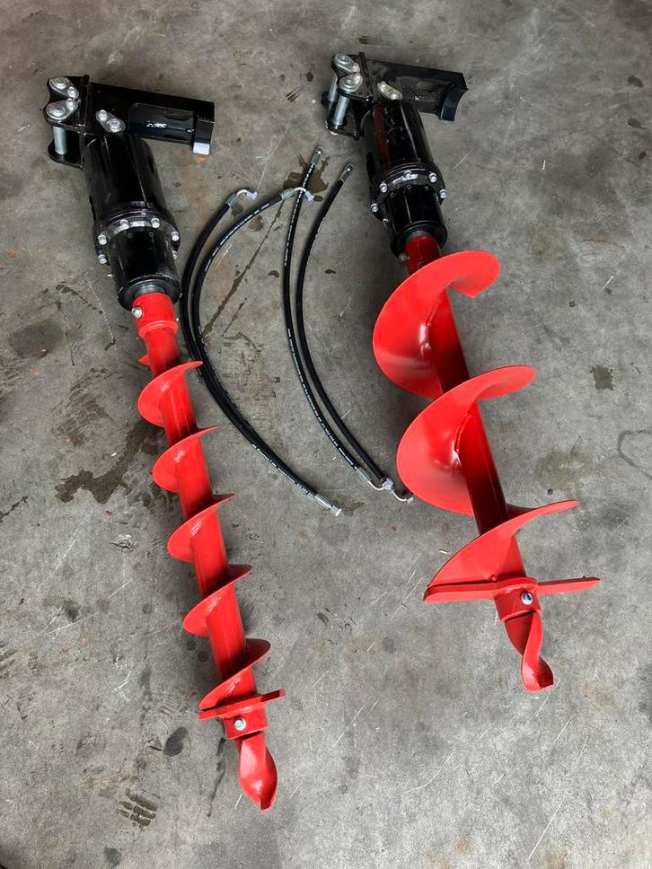 Hydraulische boor. Palenboor. CW00 CW05 minigraver kraan, Zakelijke goederen, Agrarisch | Werktuigen, Overige, Grondbewerking