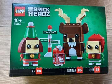 40353 Rendier  Elfie en Elf Brickheadz beschikbaar voor biedingen