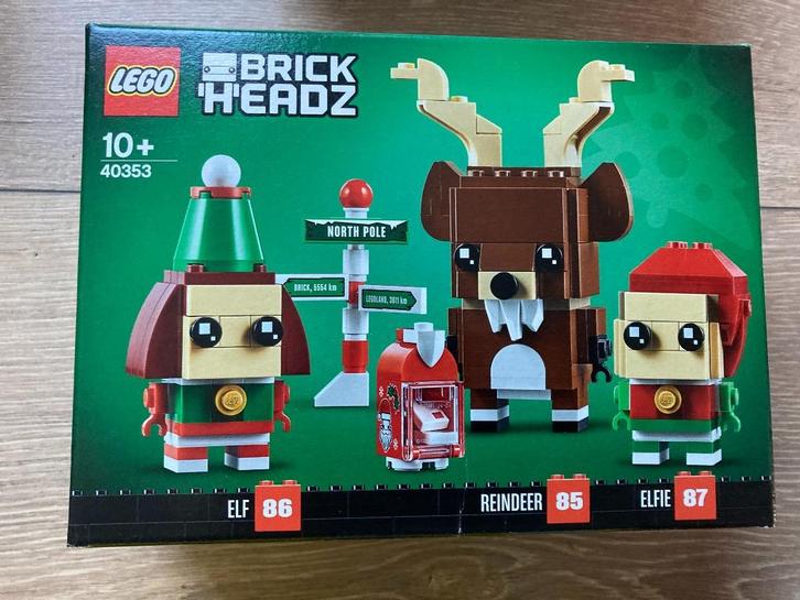 40353 Rendier  Elfie en Elf Brickheadz, Kinderen en Baby's, Speelgoed | Duplo en Lego, Nieuw, Lego, Complete set, Ophalen of Verzenden