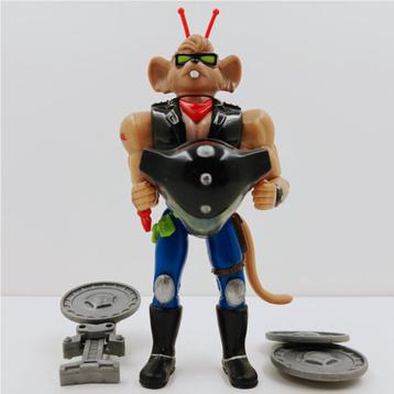 Biker Mice from Mars Throttle Galoob 1993 Actiefiguur beschikbaar voor biedingen