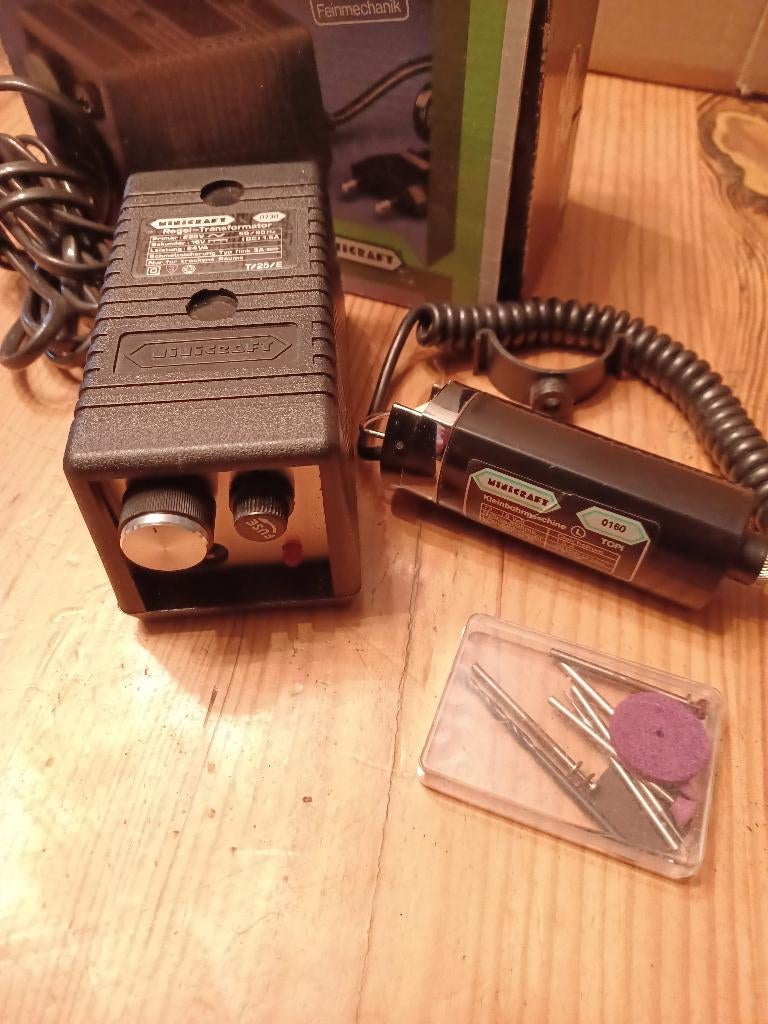 Minicraft transformator met toebehoren, Hobby en Vrije tijd, Overige Hobby en Vrije tijd, Ophalen, Gebruikt