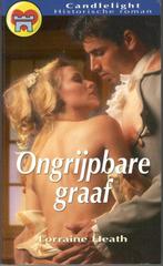 Lorraine Heath - Ongrijpbare graaf / candlelight hist. 816., Ophalen of Verzenden, Zo goed als nieuw