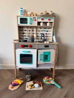 Speelkeuken met accessoires, Kinderen en Baby's, Speelgoed | Speelkeukens, Ophalen, Gebruikt, Hout, Speelkeuken