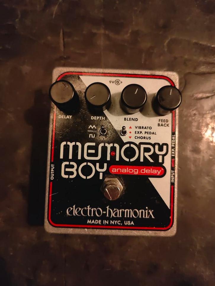 Electro harmonix (ehx) analog delay Memory Boy, Muziek en Instrumenten, Effecten, Gebruikt, Chorus, Ophalen of Verzenden