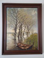 Landschap Antoon Baeten 93x73 met lijst, Ophalen