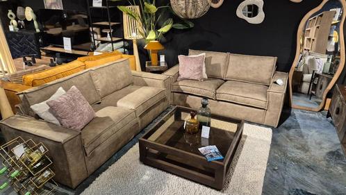 Bankstel Toronto 2 + 2,5 zit Incl 5 jaar just enjoy, Huis en Inrichting, Banken | Bankstellen, Nieuw, Rechte bank, Overige maten