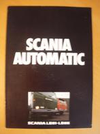 Scania LB81 LB86 Automaat Brochure 1978 - LB 81 86 - GB, Boeken, Auto's | Folders en Tijdschriften, Scania, Overige merken, Zo goed als nieuw