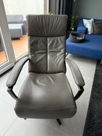 Hukla sta-op stoel antraciet, Huis en Inrichting, Fauteuils, Ophalen, Zo goed als nieuw, 50 tot 75 cm