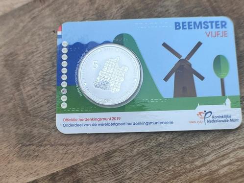 coincard Beemster, Postzegels en Munten, Munten | Nederland, Losse munt, Euro's, Koningin Beatrix, Verzenden