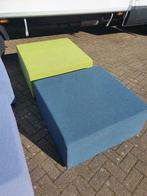 3x Oving grote poef + 1x zitelement GRATIS, Huis en Inrichting, Ophalen, Gebruikt, Amerikaweg 20, 9407 TK Assen, Vierkant