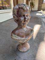 Betonnen Kinderbuste Vintage Stijl Beeld Tuin Decoratie, Antiek en Kunst, Kunst | Beelden en Houtsnijwerken, Ophalen