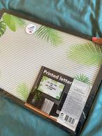 Nieuw Letterbord met Tropische Print, Ophalen of Verzenden, Nieuw, Overige typen