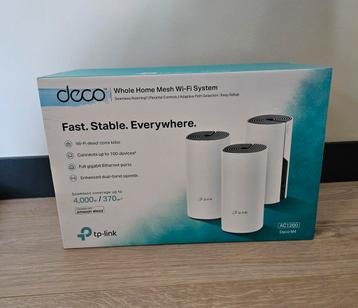 TP-Link Deco M4 Mesh Wifi systeem, nieuw in doos beschikbaar voor biedingen