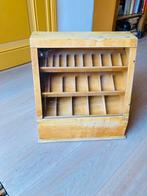 Oud toonbankkastje hout, Huis en Inrichting, Ophalen of Verzenden, Zo goed als nieuw, Minder dan 50 cm