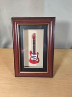 Miniatuur Gitaar in Lijst, Ophalen of Verzenden, Nieuw