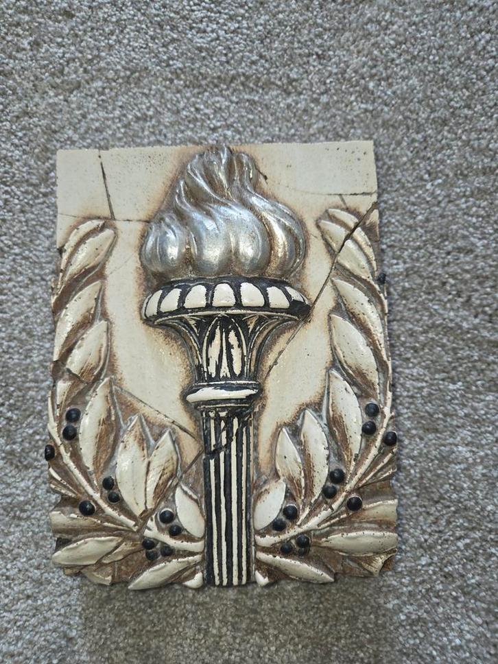 Sid Dickens Memory Block - Fakkel & Lauwerkrans, Antiek en Kunst, Kunst | Designobjecten, Ophalen of Verzenden