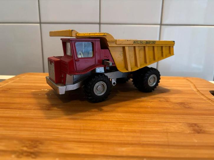 Dinky Toys Aveling-Barford Centaur Dump Truck nr. 924, Hobby en Vrije tijd, Modelauto's | 1:43, Gebruikt, Bus of Vrachtwagen, Dinky Toys