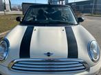 Mini Cabrio 1.6 120pk 2009 black/white edition, Auto's, Cabriolet, 4 stoelen, Leder en Stof, Wit