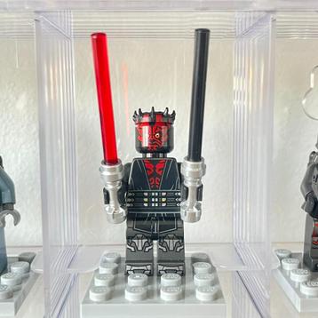 Lego Star Wars Darth Maul Printed Legs Silver Armor sw1155 beschikbaar voor biedingen