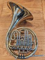 Meister Hans Hoyer mod. 706 Bb / F French Horn 2, Muziek en Instrumenten, Ophalen, Gebruikt, Bes-hoorn