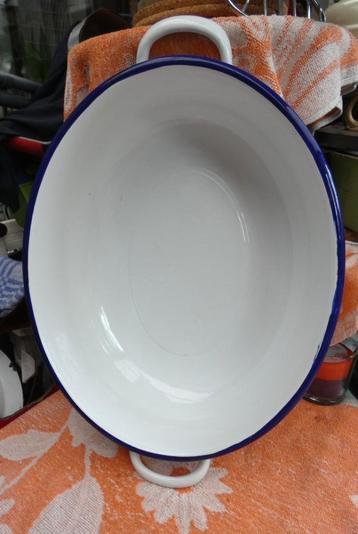 emaille teil/ waskom wit email beschikbaar voor biedingen