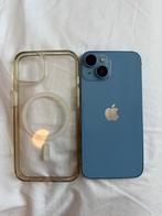 iPhone 14 128GB - In Goede Staat + Magsafe Hoesje, 86 %, Blauw, Ophalen of Verzenden, Zonder simlock