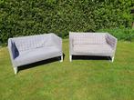 Ikea Knopparp bankjes (2 stuks), Ophalen, Gebruikt, Tweepersoons, 75 tot 100 cm
