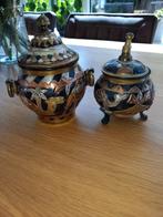 Mooi Arabisch setje van 2 potjes, Ophalen of Verzenden